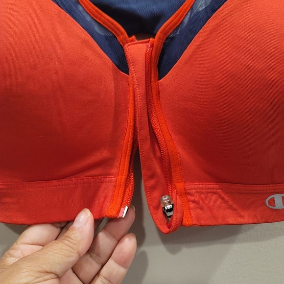 Champion Motion Control Zip Sports Bra - M - Picture 4 of 7